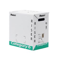 Bobina de Cable UTP, Categoría 6 de Alto Rendimiento (+350 MHz), 23 AWG, PVC (CMR, Riser), Bobina de 305 m, Color Azul