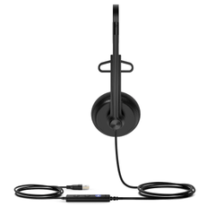Diadema Alámbrica UH34 Lite Mono Teams de Yealink USB-C/A con Almohadillas de Espuma