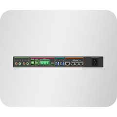 Procesador de Audio Yealink AP08 DSP con 16x16 Canales Dante y PoE+