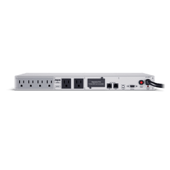 UPS de 1000 VA/600 W, Topología Línea Interactiva, Entrada 120 Vca NEMA 5-15P, Tipo Rack 1 UR, Con 6 Tomas NEMA 5-15R