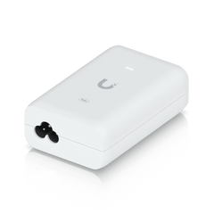 Adaptador PoE+ 2.5G / hasta 30 W / 48V 0.65A / (2) Puertos RJ45 MultiGigabit 2.5G / Salida PoE+ / LED Indicador / Ideal para APs UniFi WiFi 7 / / Protección contra Sobretensiones