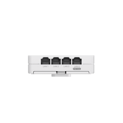 Punto de Acceso Mesh Wi-Fi 6 para interior en pared, hasta 320 usuarios ideal para Hotelería u Oficina.
