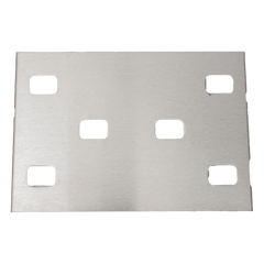 Cople para Uniones de Escalera de Aluminio / Plano / Peralte 3 1/4" / Incluye Tornilería