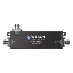 Separador TAP -7 dB con rango de frecuencia de 575 a 6000 MHz. Ideal para separar la antenas a diferentes longitudes de cable coaxial. 50 Ohm con conectores N Hembra.