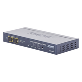 Switch Administrable de Escritorio de 8 Puertos Gigabit/ 2 Puertos SFP / 20 Gbps Switching / PoE In 802.3af/at / Dual Power DC + PoE / VLAN Q-in-Q / IPv6/IPv4/ Administración Remota con CloudNMS