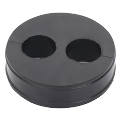 Inserto de Caucho de 4" Con Dos Orificios para Cable de 7/8 in
