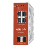 Switch L2+ PoE Industrial / Administración Cloud-Web-CLI / 4 Puertos PoE af/at 100/1000 Mbps / 2 Puertos SFP Gigabit / Presupuesto PoE 120 W / Protocolo ERPS (redundancia enlaces)