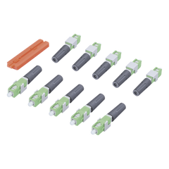 Conector Mecánico Monomodo SC/APC Pre-pulido 3 mm (Bolsa con 10 Piezas)