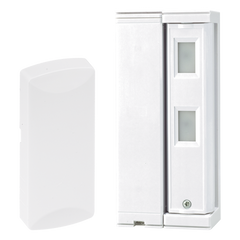 Sensor de Movimiento Inalambrico/ Tipo Cortina / Ajuste de detección 2m o 5m / 100% Exterior / Inalámbrico / Incluye transmisor SFWST232 para paneles Honeywell / Proteja fachadas, puertas, ventanas, balcones y mas!