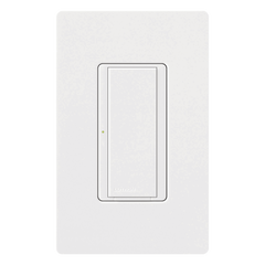 Interruptor electrónico Maestro de encendido y apagado para iluminación y ventilador, 120 V, 8 A, unipolar o multilocalización con hasta 9 accesorios, color blanco