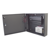 Controlador de Acceso 4 Puertas / 3,000 Huellas 30,000 Tarjetas / TCP/IP / Gabinete Metálico y Fuente 12V 5A