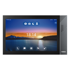 Monitor IP/SIP para interior con Android, Wi-Fi, Bluetooth, Pantalla táctil de 10.1", audio de 2 vías, PoE, 8 interfaces de entrada de alarma.