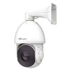 Cámara de Red Tipo Domo AI Zoom Óptico 42X / 4K HD 30fps / 140dB Super WDR / Control PTZ Inteligente / IR 300m / IP66 IK10 / ONVIF y VMS