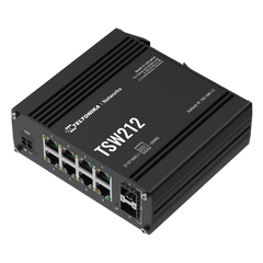 Switch Industrial Administrable L2, 8 puertos GE + 2 SFP, Soporta Profinet