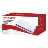 Switch NO Administrable / Para escritorio / 8 puertos 10/100 Mbps / Diseño Compacto / Plug and Play