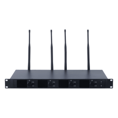 Receptor Micrófono Inalámbrico Digital UHF | Transmisión Digital U-Band pi/4-DQPSK | Distancia 80 mts | Encriptación de Audio | 2197 Ecualizaciones | 15625 Efectos de Reverberación | Pantalla LCD