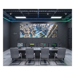 Kit Videowall 3x2 / 6 Pantallas 55" Full HD / Decodificador 16CH 4K / Base de Piso / Hikvision