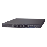 Switch Administrable Capa 3, 24-Puertos 10/100/1000T + 4-Puertos 10G SFP+, Apilable