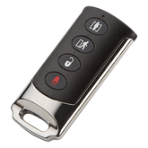 Llavero Remoto Inalámbrico 4 Botones / Uso Rudo / Armado Total/Parcial/Desarmado/Pánico / 433.92 MHz / Batería 5 Años / Compatible DSC Power Series