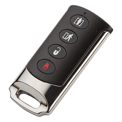 Llavero Remoto Inalámbrico 4 Botones / Uso Rudo / Armado Total/Parcial/Desarmado/Pánico / 433.92 MHz / Batería 5 Años / Compatible DSC Power Series