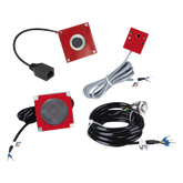 KIT de Accesorios para el modelo PA2F, incluye cámara, micrófono, parlante y botón, múltiples aplicaciones