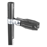 Aislador de Paso o Esquina con Abrazadera / 1 Pulgada (25 mm) / Resina Virgen 100% / Anti-Arqueo / Acero Galvanizado / Tubería de Malla Ciclónica