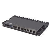 (RB5009UG+S+IN) RouterBoard, CPU 4 Núcleos, 8 Puertos Gigabit, 1 SFP+, Solo RouterOS v7