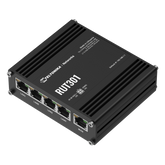 Router Industrial con 5 Puertos Ethernet / RutOS Seguro y Avanzado / Firewall y VPN Integrados / I/O Digital / Administración Remota RMS