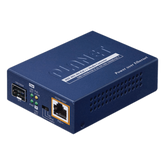 Convertidor de Medios PoE, 1 Puerto RJ45 Gigabit con Salida PoE 802.3af/at/bt (Hasta 60 W)/ 1 Puerto SFP 100/1000BASE-X