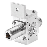 Protector Coaxial RF / 125-1000 MHz / 50 Ω / Conectores N Hembra / Ceja Frontal / 500W