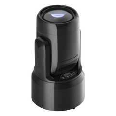 Luz LED de Entretenimiento / 120W LED / 50,000 Horas Vida Útil / Control DMX + Voz + Auto / 7 Colores + 8 Gobos / Prisma 6+12 / Horizontal 540° Vertical 172° / IP20