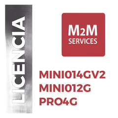 Servicio de datos por un Año para comunicadores MINI014G/V2 y MINI012G, con eventos ilimitados.