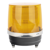 Burbuja Brillante de Larga Vida Útil, Con 150 LEDs, Color Ambar, Domo Ambar, 110 Vca