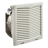 Ventilador Con Filtro de Montaje Lateral HF13, Con Flujo de Aire de 395 CFM, 115 Vca, Color Gris Claro