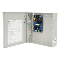 12 o 24 Vcc @ 6 Amp. / fuente de alimentación / 1 salida / capacidad de baterías de respaldo / requieren baterías