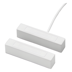 Contacto magnético direccionable V-Plex para montaje en superficie, sellado contra humedad, color blanco