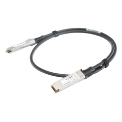 Cable DAC QSFP+ de 40 Gbps a 40 Gbps / Passive Direct Attach Copper Twinax Cable / Longitud: 1 metros