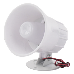 Sirena Cableada SFIRE SF-520A / 110 dB / 15 W / 12 VCC / Compacta y Potente