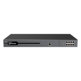 Conmutador IP PBX Enterprise Modular / 300 Extensiones Expansible a 500 / 60 Llamadas Simultáneas Expansible a 120 / Hasta 2 Puertos E1/PRI / Hot Standby / 16 Puertos FXO/FXS / Call Center y Omnicanal IA