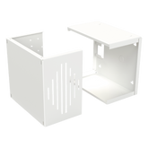 Gabinete para Resguardo de Sirena de 30 W (SF581A o SF581L No incluida), Preparación para Tamper (No incluido).