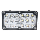 Luz de Escena de 6X3", Color Claro, Ideal para Ambulancias y Vehiculos de Trabajo
