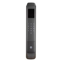 Cerradura Digital Cornelius / Reconocimiento Facial 3D / Sensor de Huella con IA / Capacidad de 100 Huellas, 20 Face ID, 100 Tarjetas MIFARE / Doble Verificación / Bloqueo Automático / Modo Niños / IP54 / Aleación de Aluminio