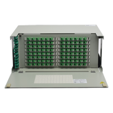 Distribuidor de Fibra Óptica para 96 Empalmes, con 96 Acopladores SC/APC y 96 Pigtails, 19, 4 UR