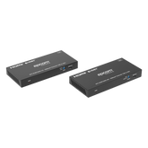 Kit Extensor HDMI | HDBaseT | 70m en 4K@60Hz | Cat5e/6 | Gestión Avanzada EDID | Soporta ARC | Control IR Bidireccional | RS232 | PoC