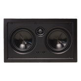 altavoces de montaje en la pared | woofers dobles de 5in | tweeter de 1in | 100W | 8ohms
