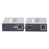 Kit Transmisor y Receptor PoE de Largo Alcance Sobre Coaxial Hasta 1 km