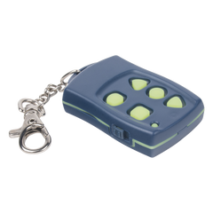 Control Remoto RF 433 MHz / Alcance 30 m (98.4 ft) / 1 Canal / Código Rolling Anti-Clon / Compatible ACCESSPRO220 y ACCESSPRO300 / Batería A23 12V (No Incluida)