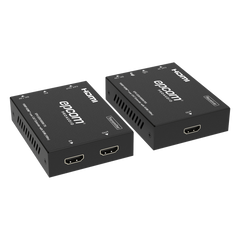 Extensor HDMI | Soporta KVM | Transmisión hasta 100 m | Cable CAT6 | 1080P@60Hz | Copia EDID automática | Sin compresión ni retraso | PoC