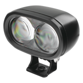 Luz LED de advertencia peatonal de punto azul para montacargas y vehiculos
