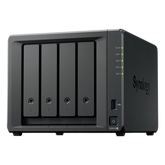 NAS DiskStation DS925+ | 4 Bahías | Expandible a 9 Bahías | 2 Puertos 2.5GbE | 2 Ranuras M.2 NVMe | AMD Ryzen V1500B | 4 GB DDR4 ECC | Hasta 565 MB/s Escritura Secuencial | Compatible con RAID | Synology DSM.